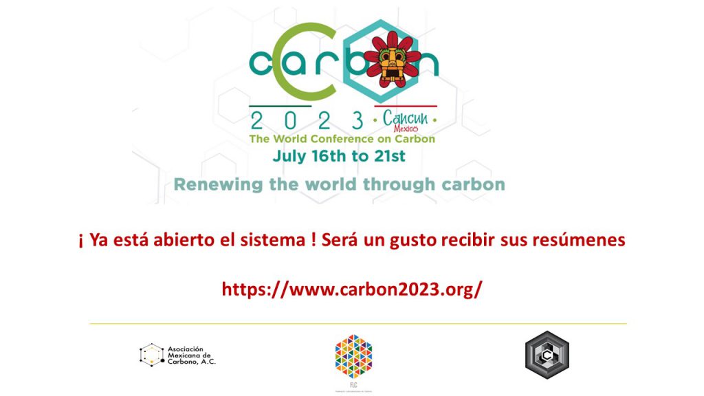 Carbon 2023 Renewing the world through carbon FLC